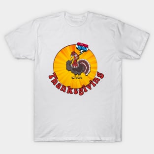 Super hero turkey T-Shirt